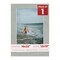Light Grey Suede Mat Board for 16x22 Frames - Fits 12x19 Photos